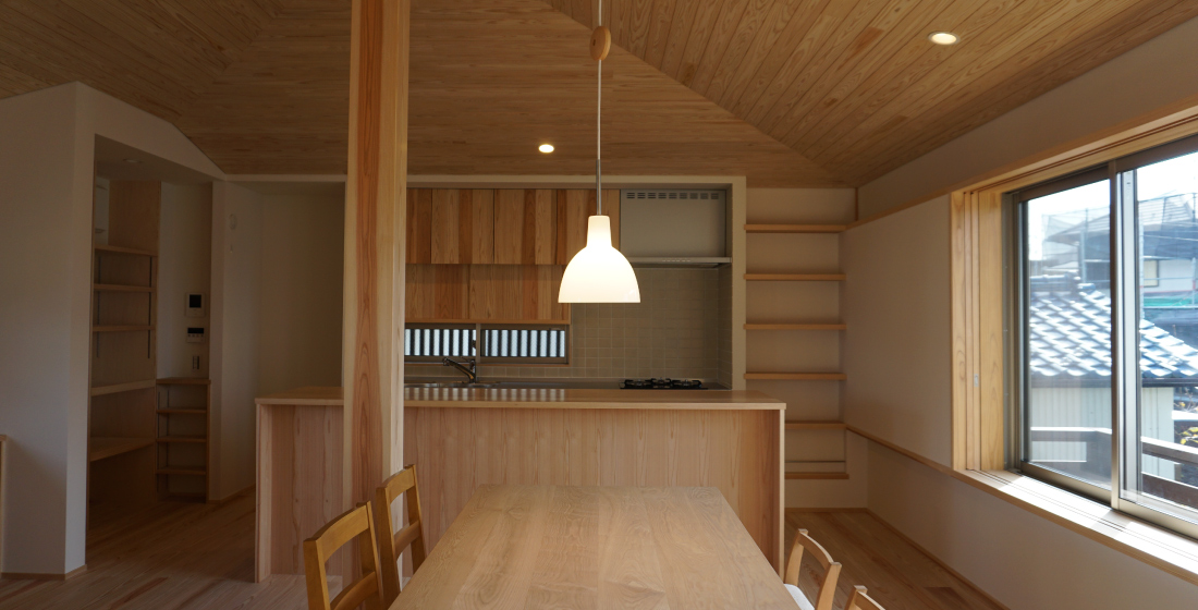 キッチン・ダイニング空間　写真